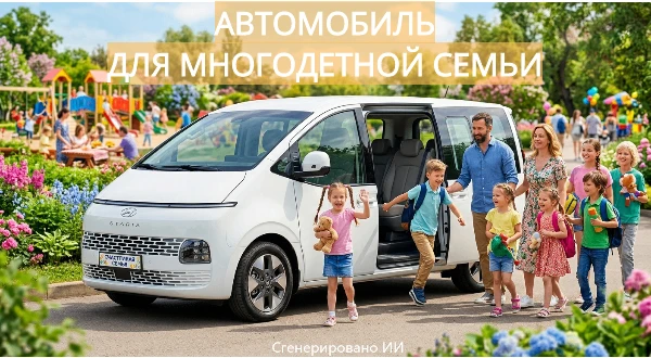 🚙В Новосибирской области изменен порядок предоставления автомобилей многодетным семьям