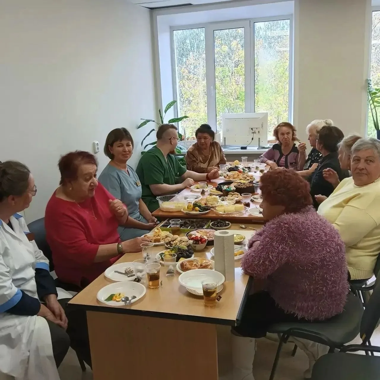 ❤️ В Зеленодольской ЦРБ встретились с ветеранами-медиками