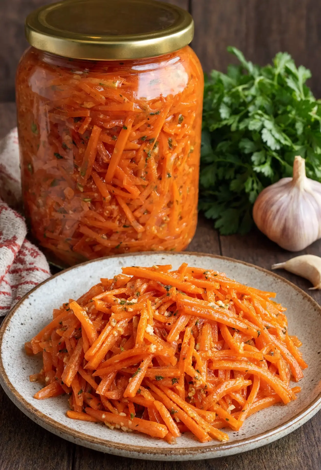 🥕 МОРКОВЬ ПО-КОРЕЙСКИ — ХРУСТЯЩАЯ, ОСТРАЯ, АРОМАТНАЯ! 🥕