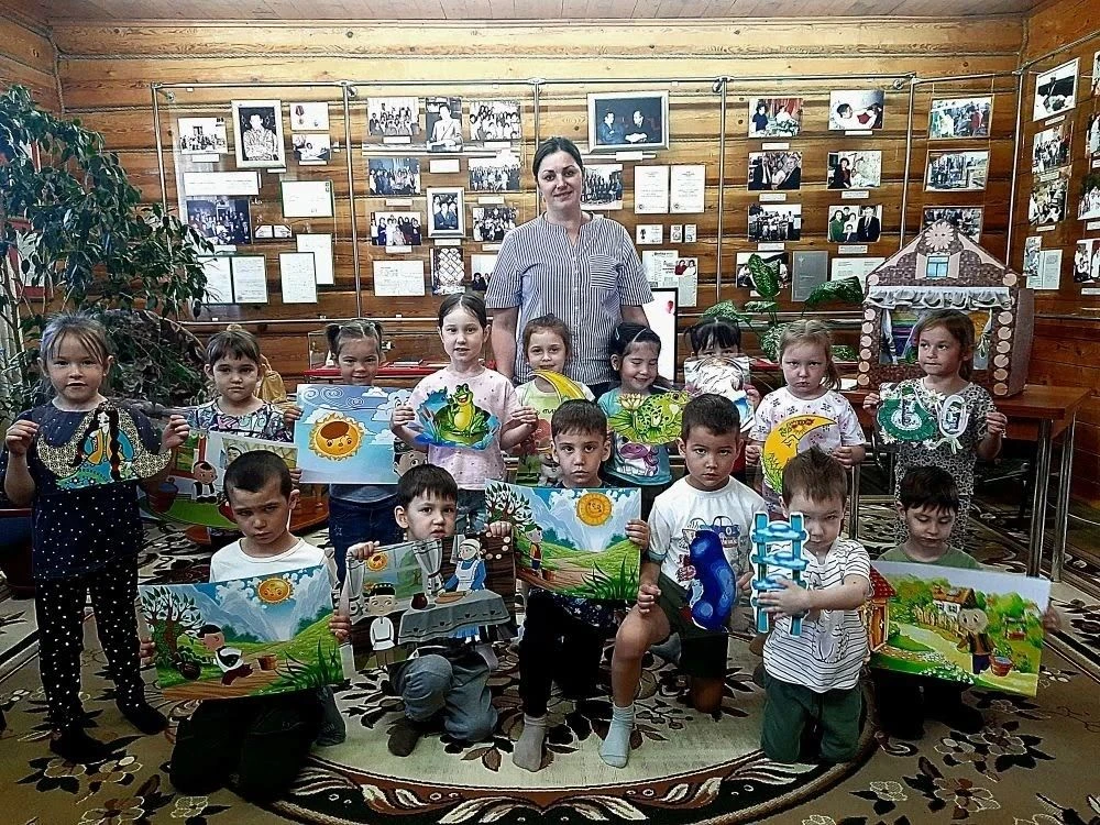 👫👫👫 C воспитанниками МБДОУ «Кзыл-ярский детский сад» провели мероприятие "В гостях у...
