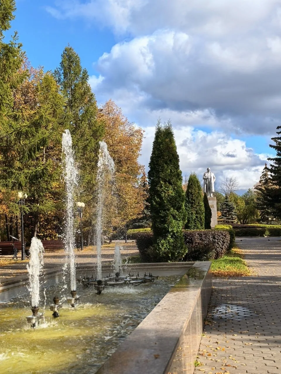 Осень в парке Крылья Советов🍂
