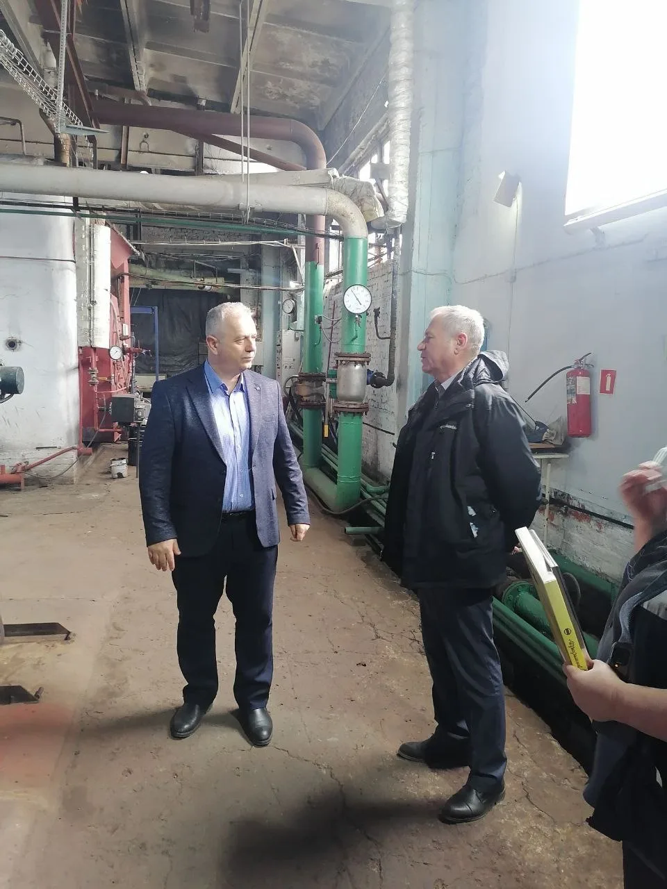 🏭В ходе рабочей поездки в пгт Преображение котельную № 5/2 КГУП «Примтеплоэнерго» посетил глава Лазо