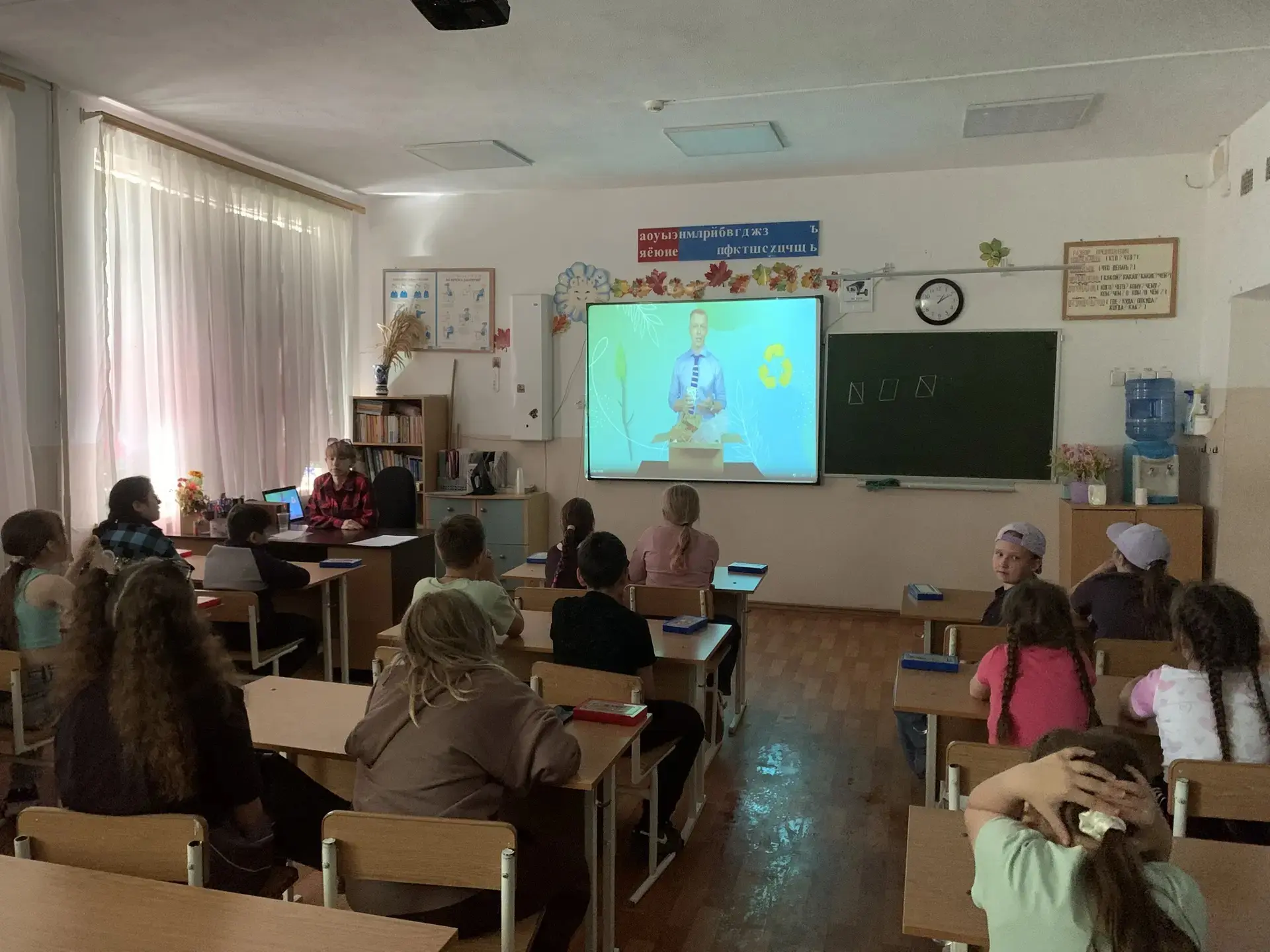 ♻️04 июня в пришкольном лагере "Лучик" прошли экологические уроки с применением платфор...