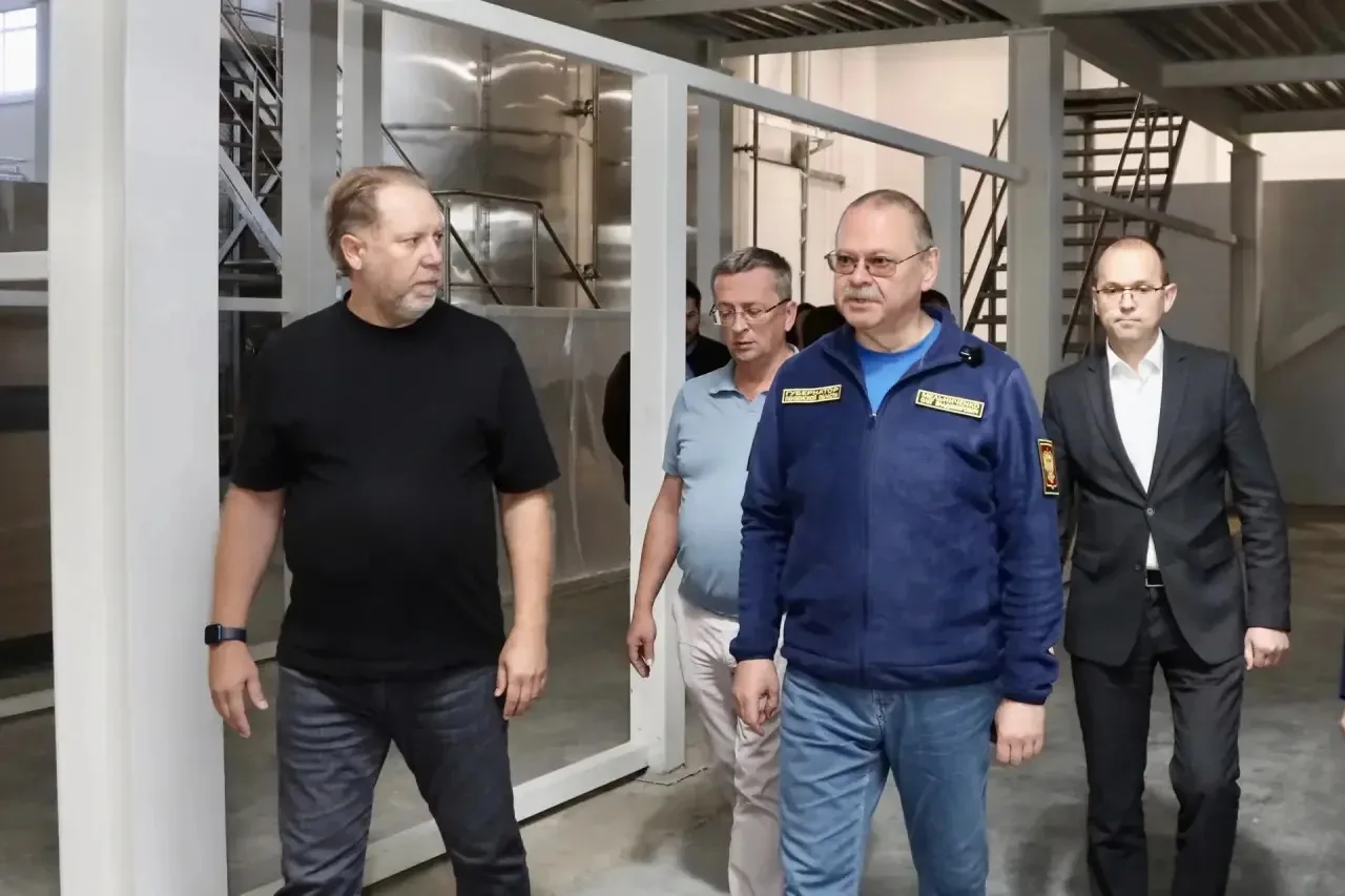 Олег Мельниченко оценил производственные мощности предприятия в Кижеватово