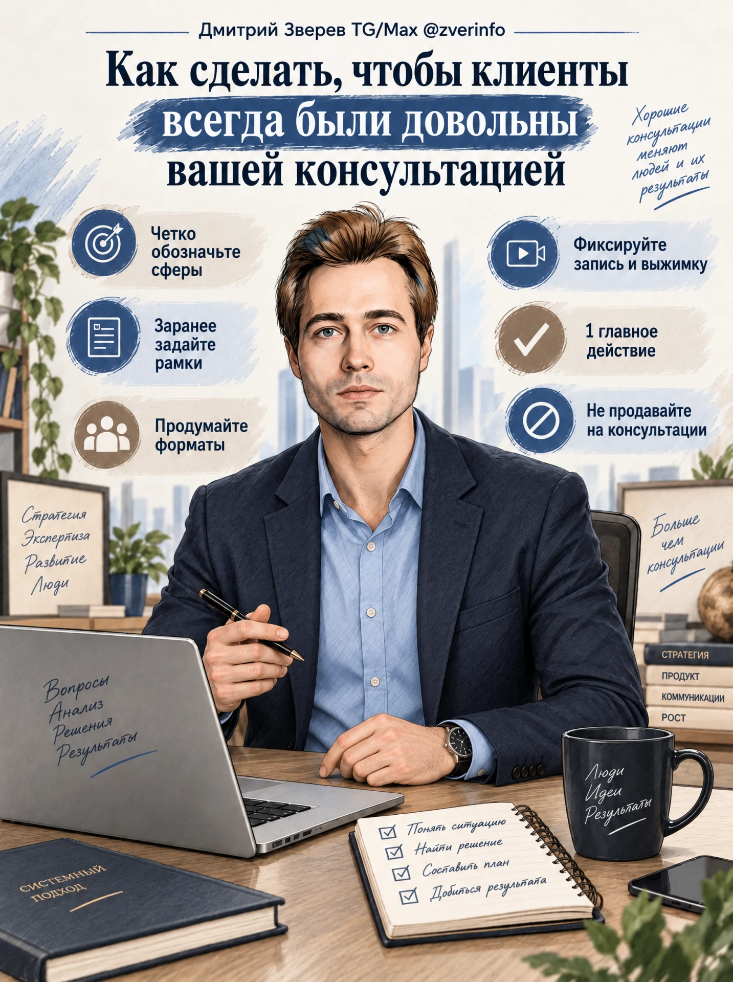 🍋 Как сделать, чтобы клиенты всегда были довольны вашей консультацией