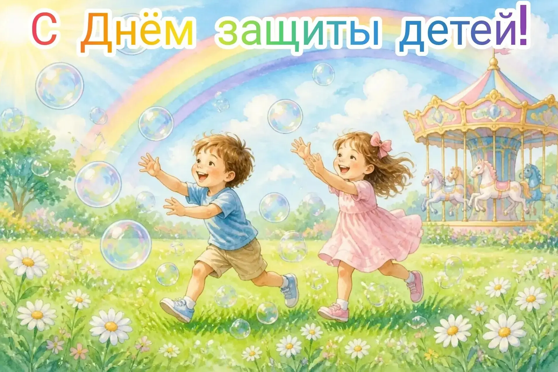 Поздравляем с Днём защиты детей!