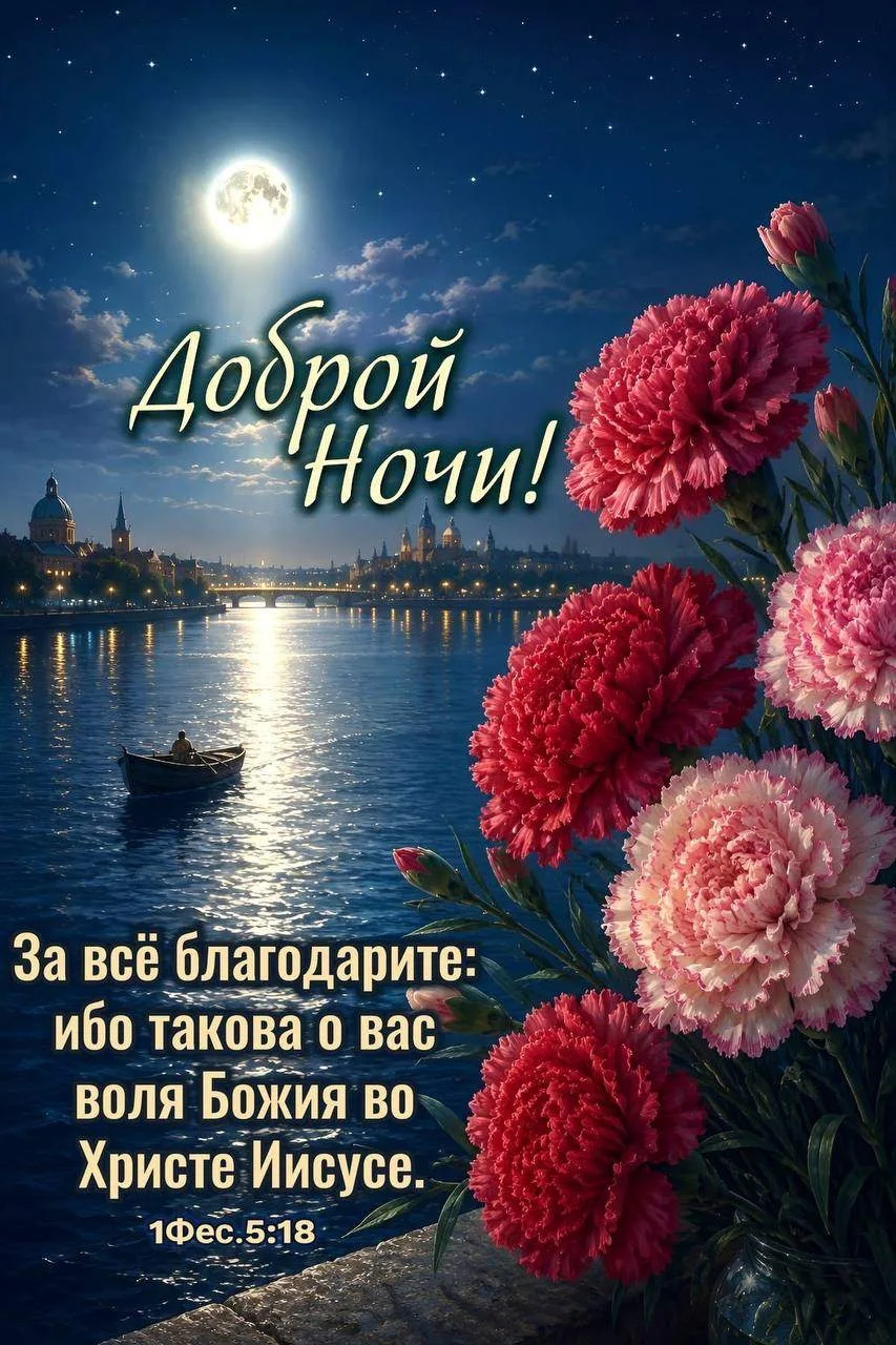 Спокойной ночи. Пусть всё хорошее, о чём ты мечтаешь, становится ближе с каждым новым р...