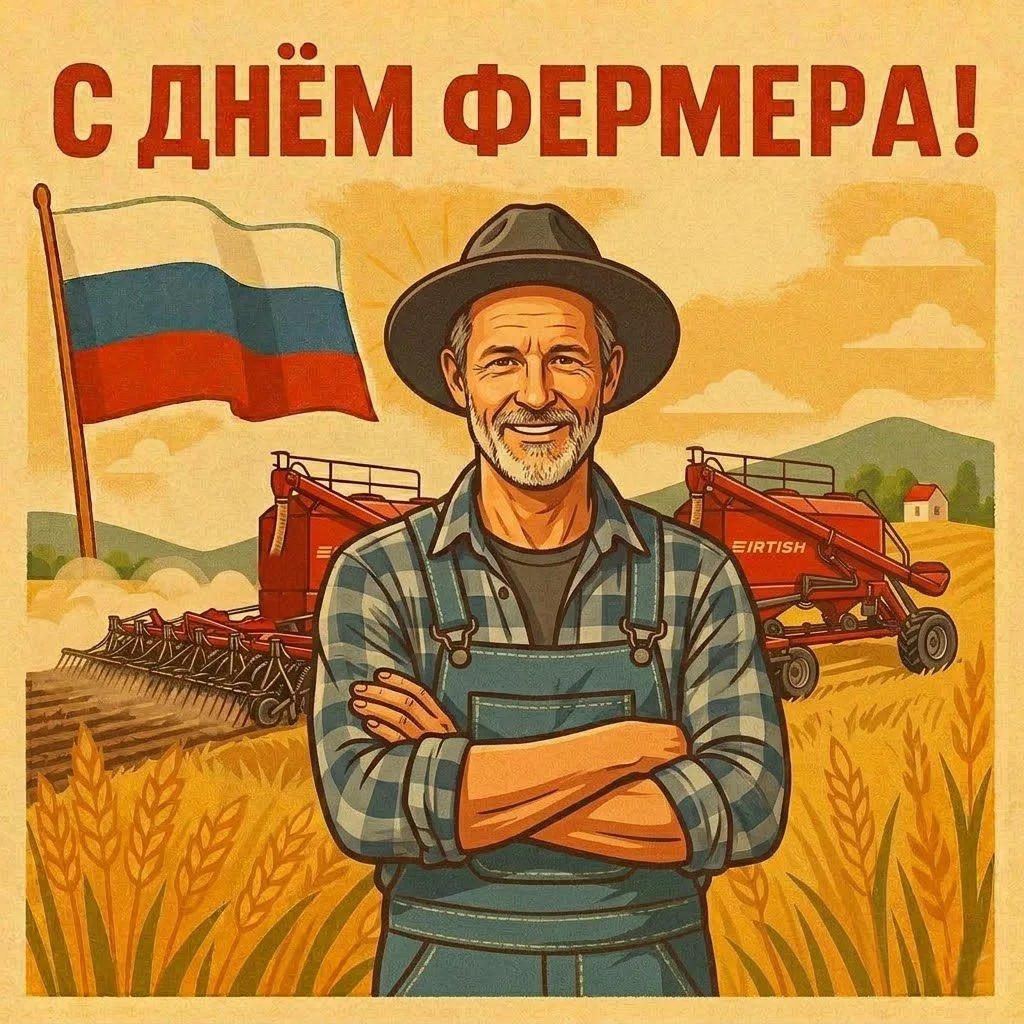 С ДНЁМ ФЕРМЕРА! 🌱

Поздравляем всех, кто посвятил себя труду на земле! Ваш ежедневный труд - это ос