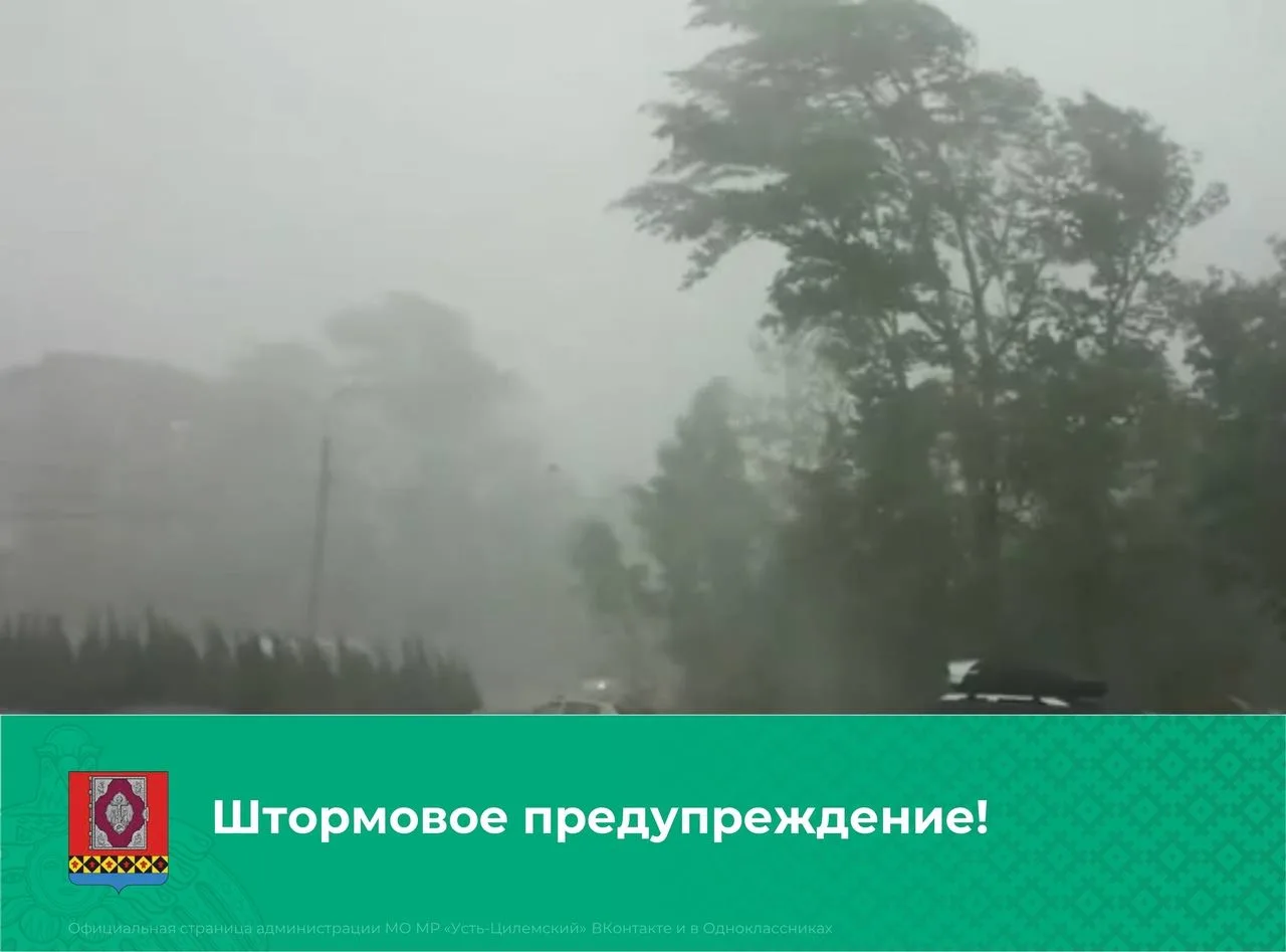 В Усть-Цилемском районе ожидается гроза и ливень

 По прогнозу филиала ФГБУ Северное УГМС «Центр по 