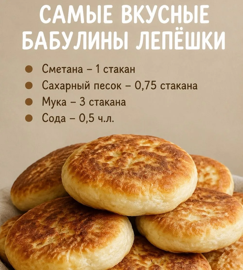 Смешайте сметану, сахар и соду. Тщательно перемешайте. Постепенно добавляйте муку, заме...