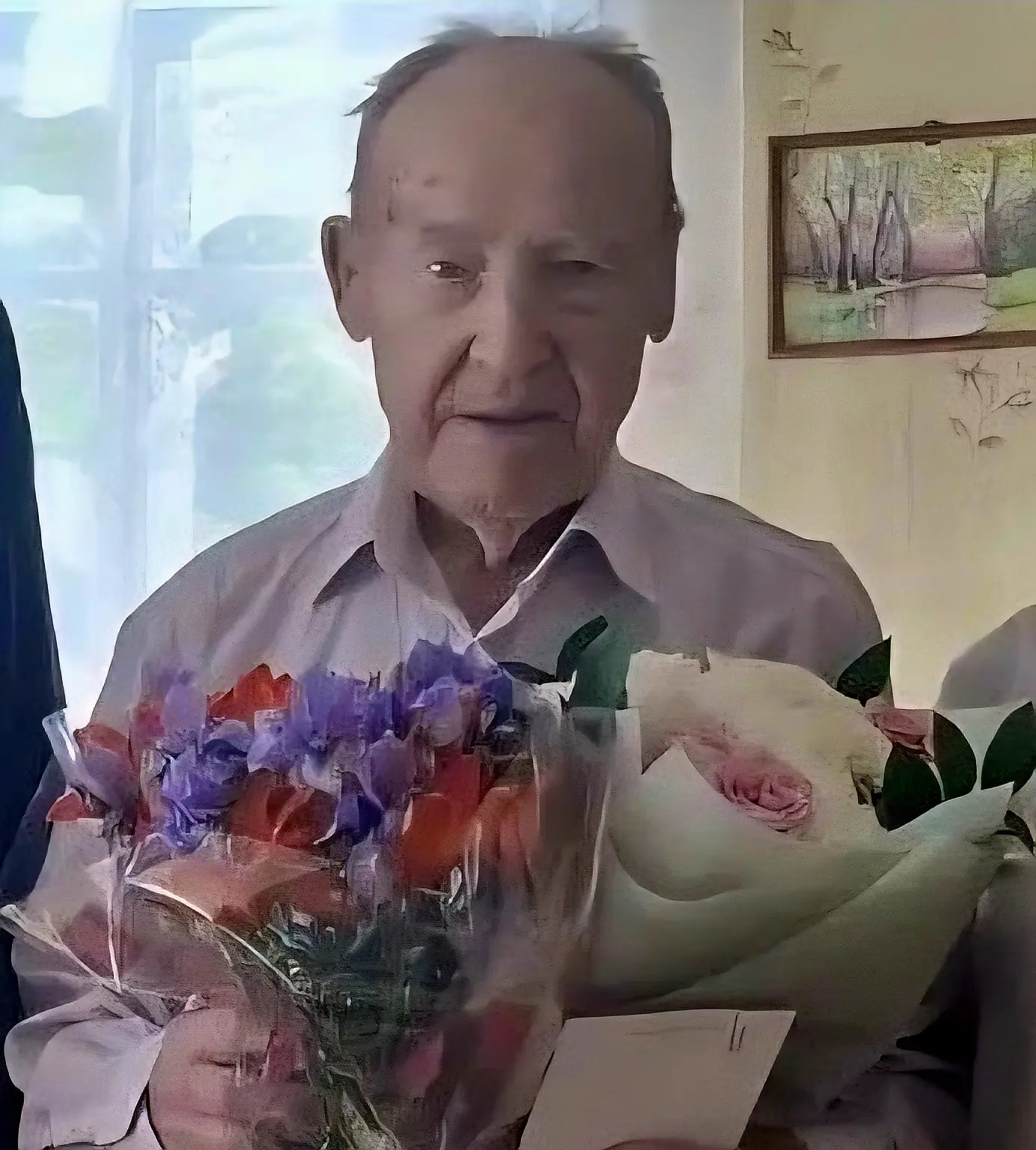 Виталий Королев поздравил с 98-летием участника Великой Отечественной войны, Почётного гражданина Тв