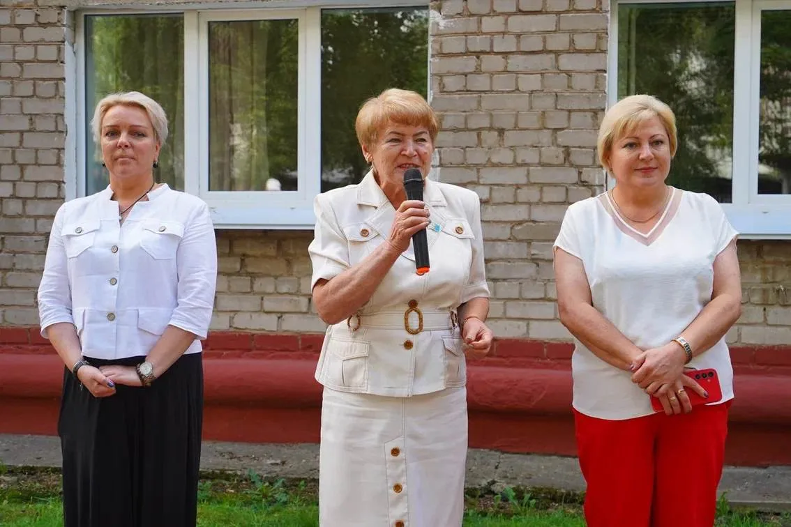 Председатель Городской думы города Ижевска Любовь Зайцева и депутат Мария Пустынцева  о...