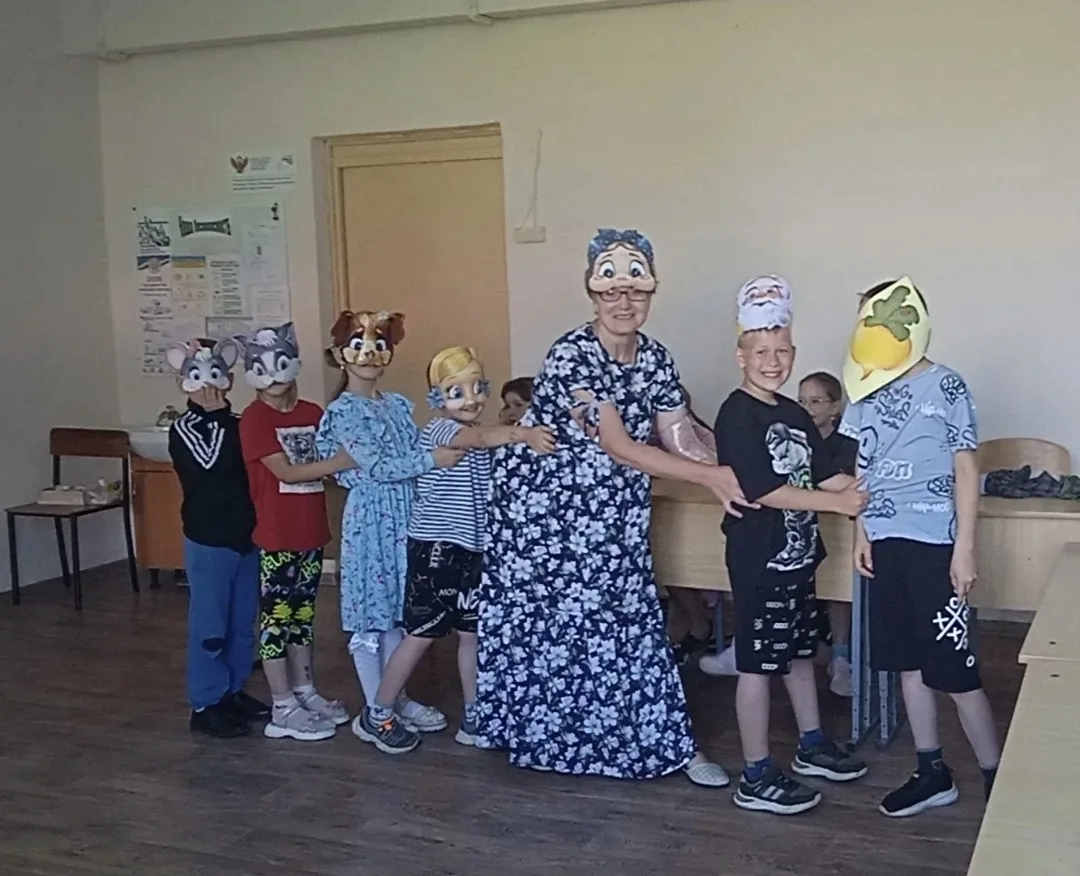 🌈Пятый день в пришкольном лагере "Радуга".🌈