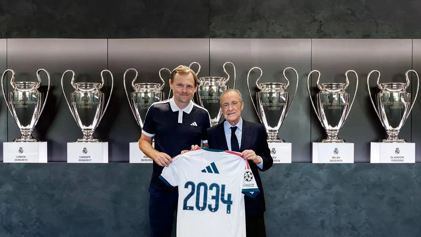 ⚡️ | «Реал Мадрид» и Adidas продлили соглашение о сотрудничестве до 2034 года. 

Adidas работает с «