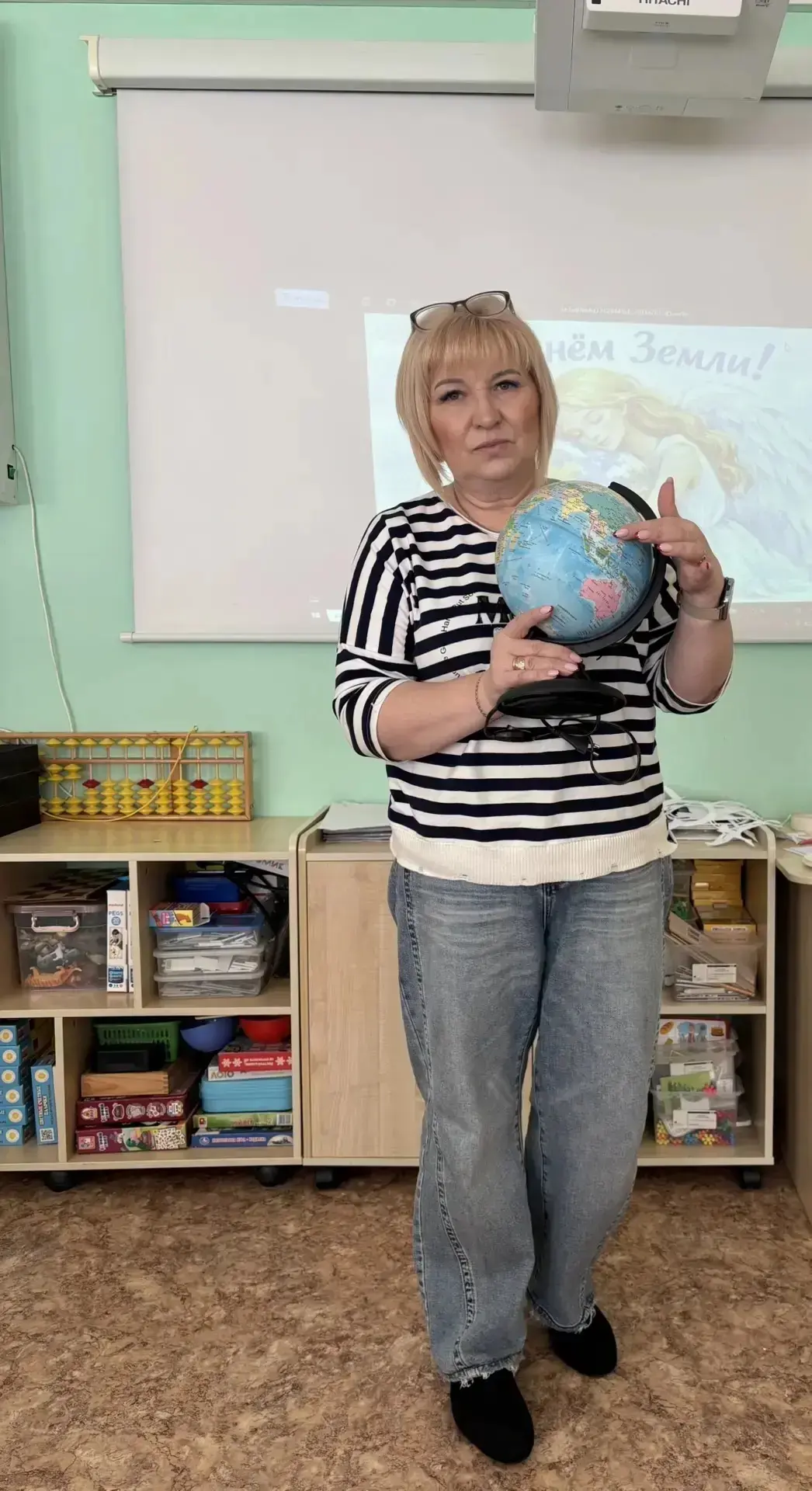 🌍 В подготовительной группе №9 отметили День Земли!  В нашей подготовительной группе №9 прошло увлек