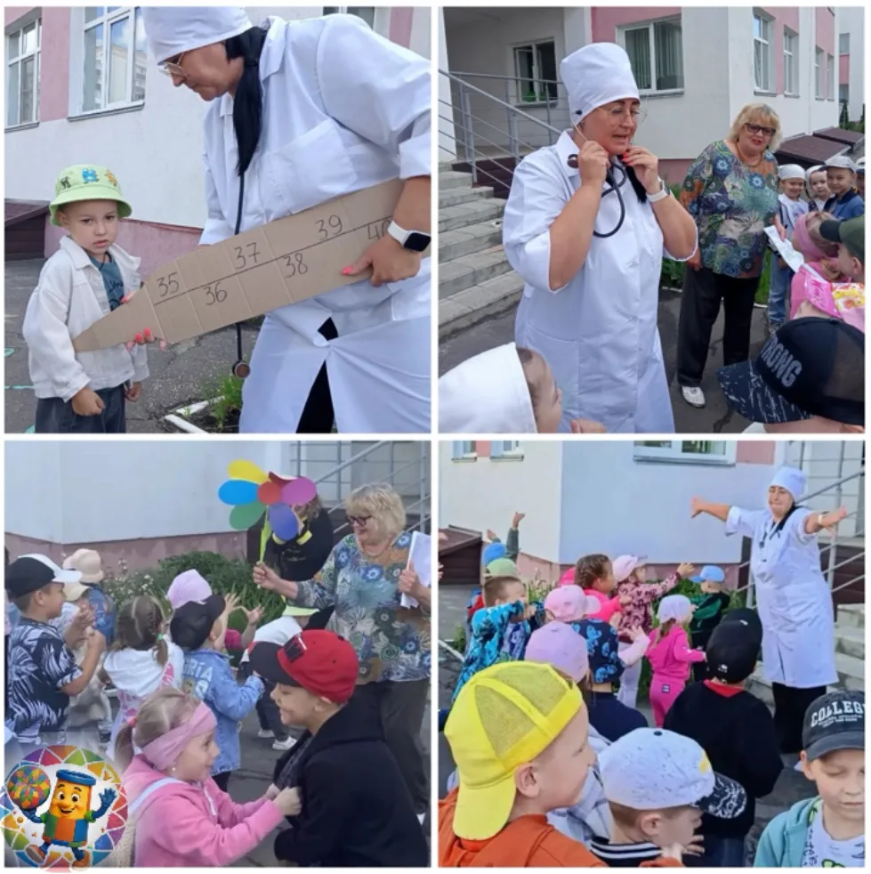 🎉 Сегодня в нашем детском саду прошло яркое и полезное тематическое развлечение «Небол...