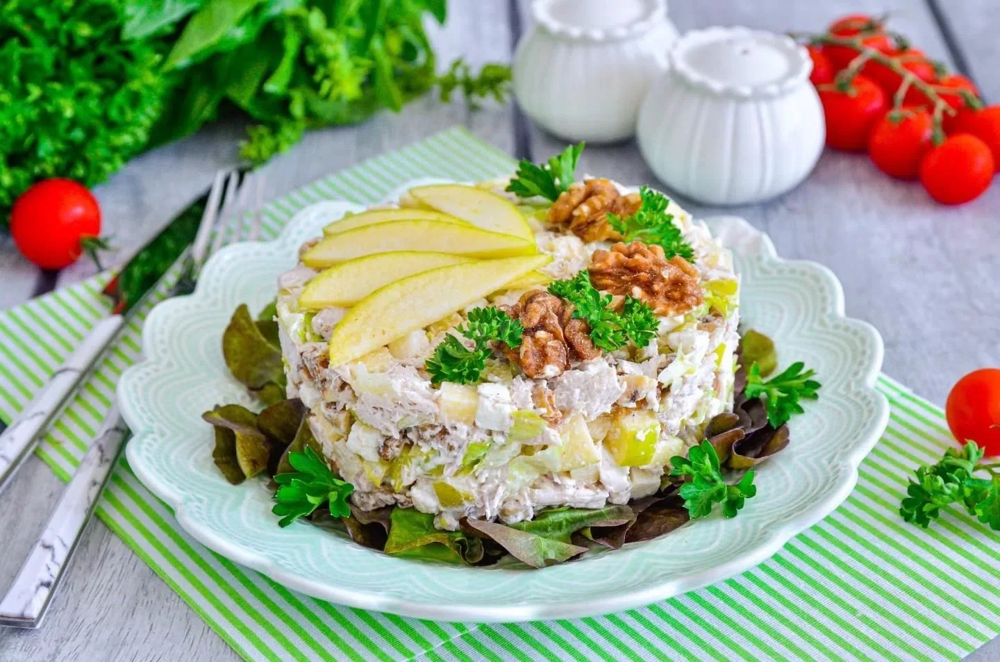 🥗 Протеиновый салат, который хочется есть ложкой