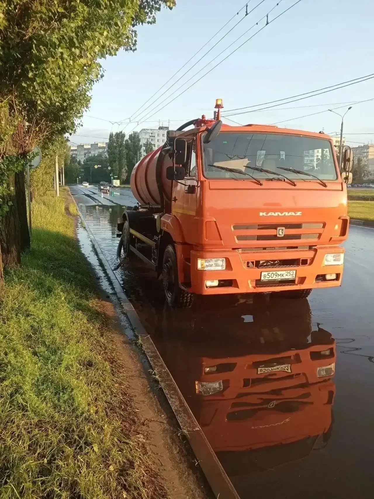 Устраняем последствия ливня 🌧️