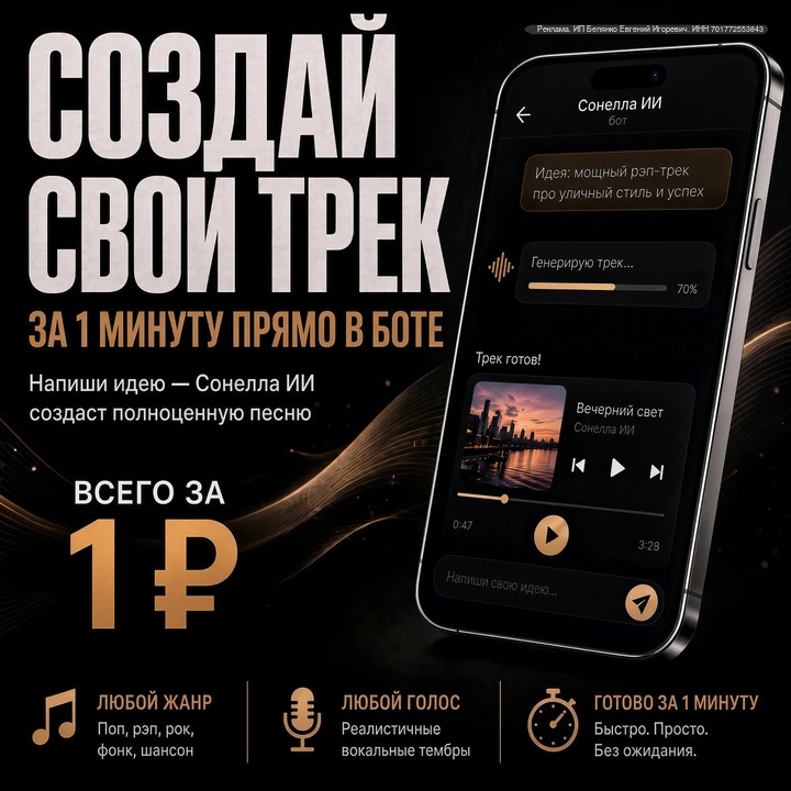 СВОЙ ТРЕК ТЕПЕРЬ МОЖНО СОЗДАТЬ ЗА 1 МИНУТУ 🤨