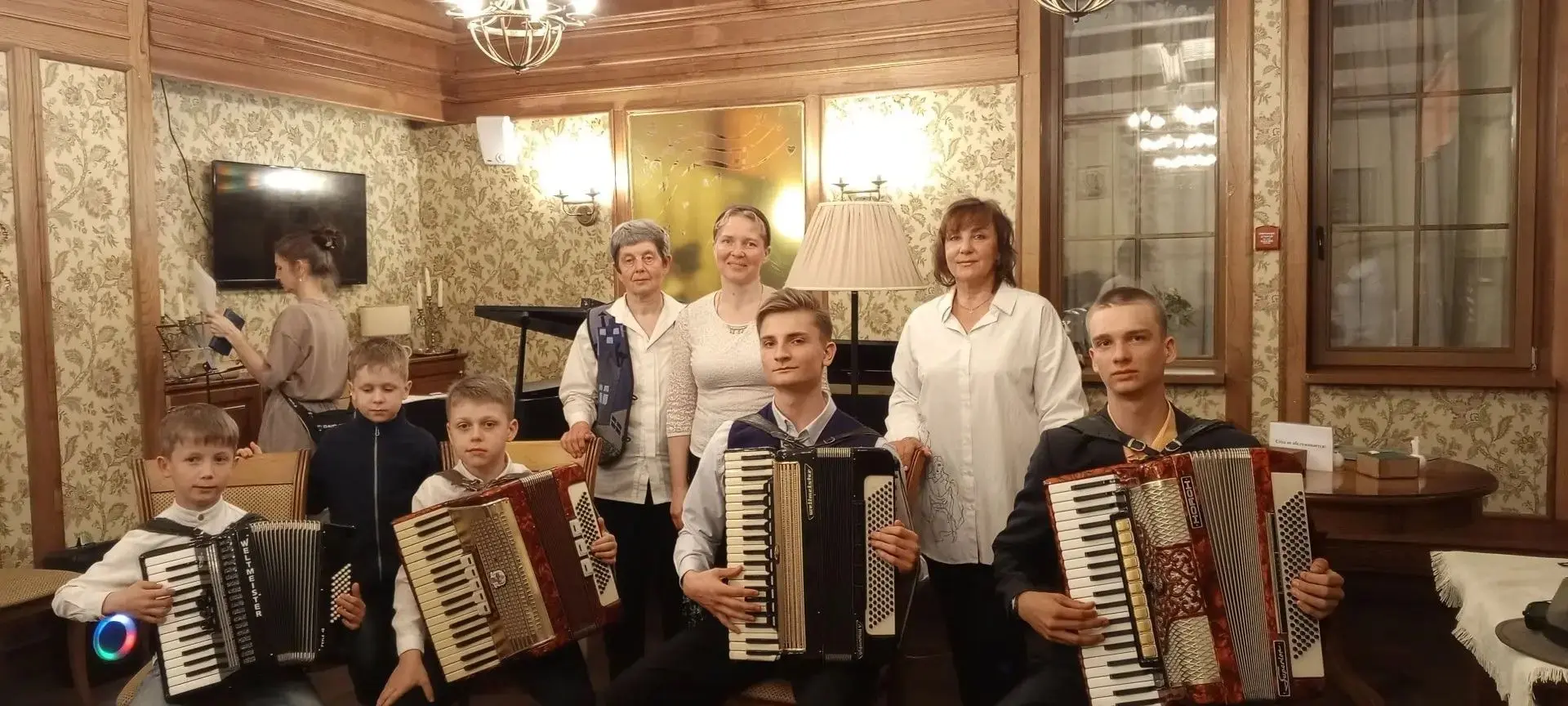 🪕🪗🎼Преподаватели и учащиеся класса народных инструментов Псебайской детской школы искусств вновь 