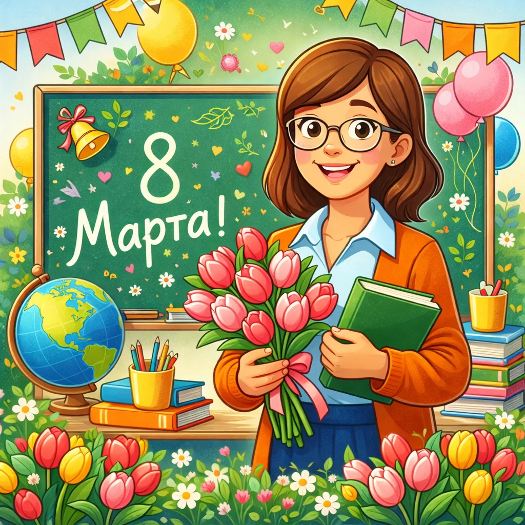 🌷 Поздравляем с Международным женским днём!  ✨ Пусть весна принесёт в жизнь тепло, радость и вдохнов