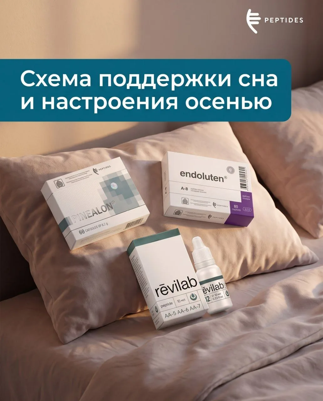 Схема поддержки сна и настроения осенью