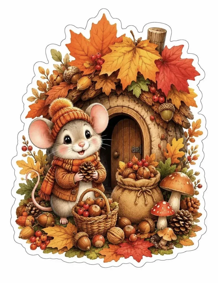 🍂 Осень в детской комнате: создаём уют вместе! 🍂