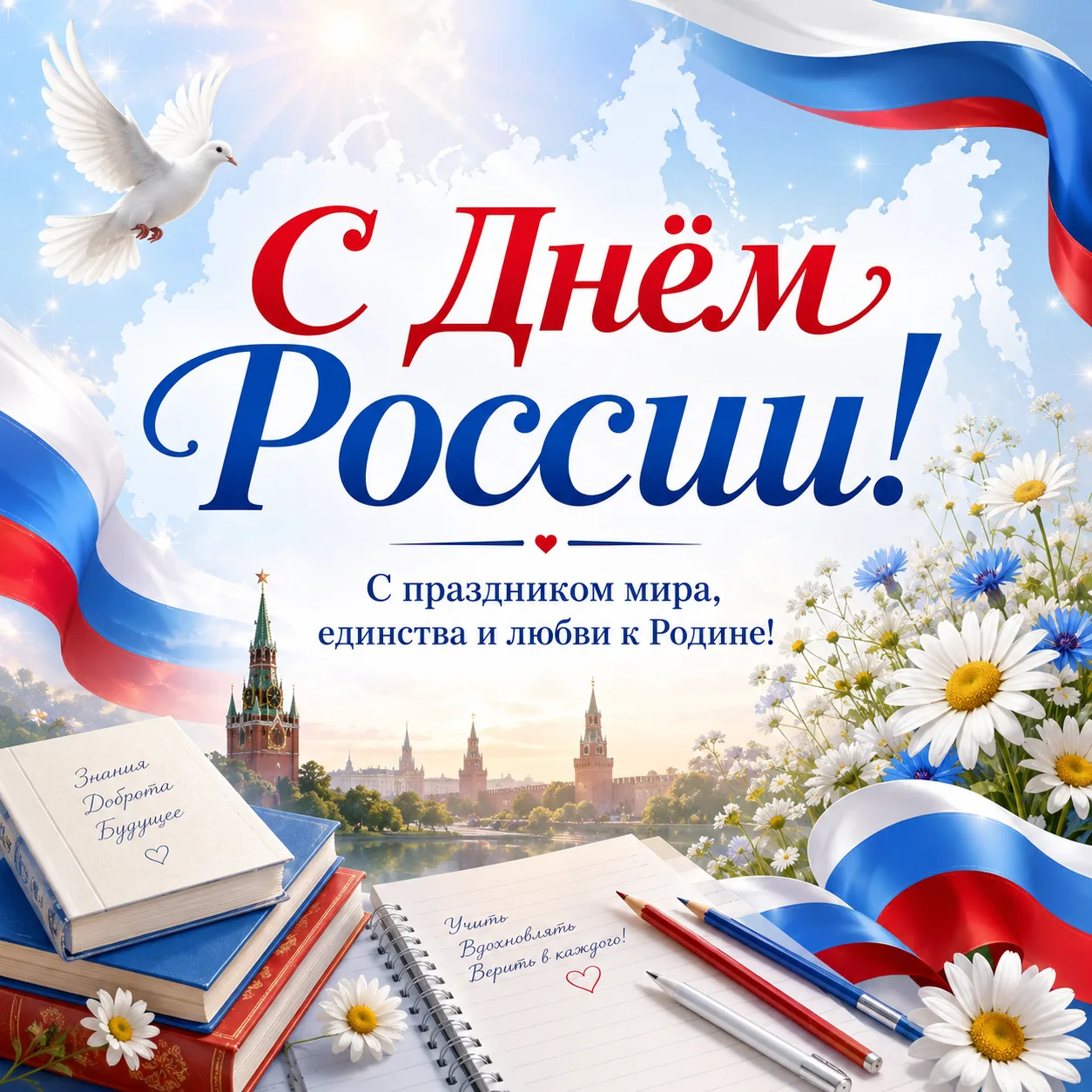 Дорогие коллеги, поздравляю вас с Днём России! 🇷🇺

Этот праздник напоминает нам о любви к Родине, 
