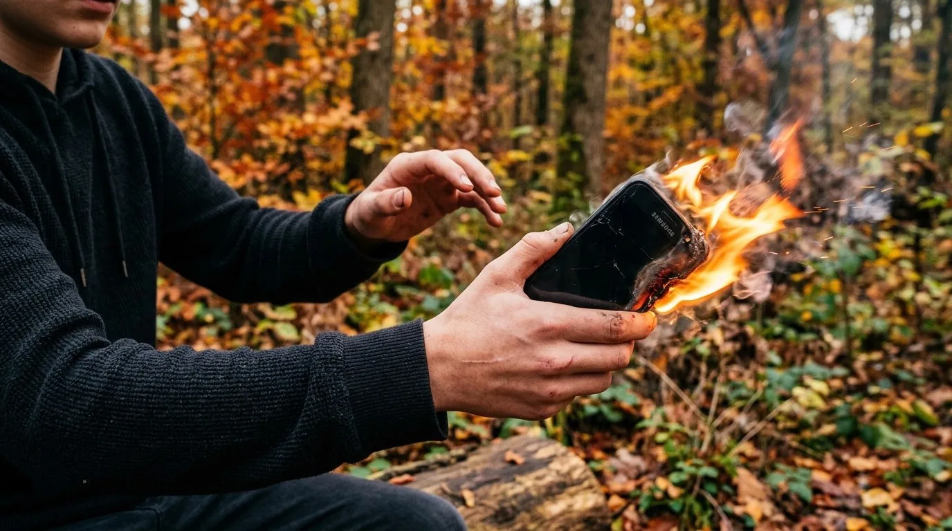 📱Воспламенившийся телефон спас от медведя: следователи рассказали подробности нападени...