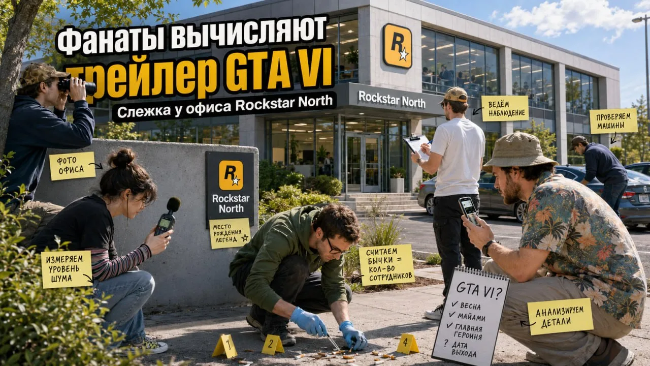 Фанаты GTA VI вышли на уровень расследования, после которого ФБР должно нервно курить в сторонке.

П