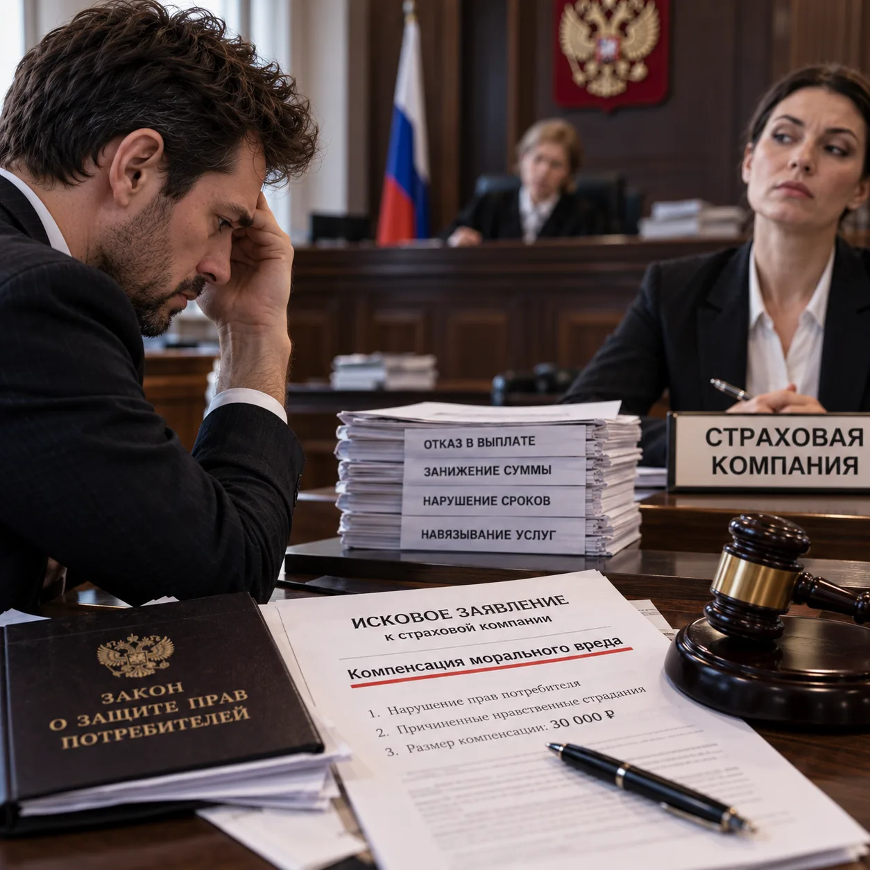 Как получить компенсацию морального вреда со страховой