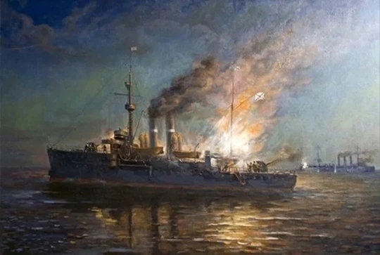 19 августа 1915 года: Последний бой «Сивуча» – русская канонерка против эскадры кайзера