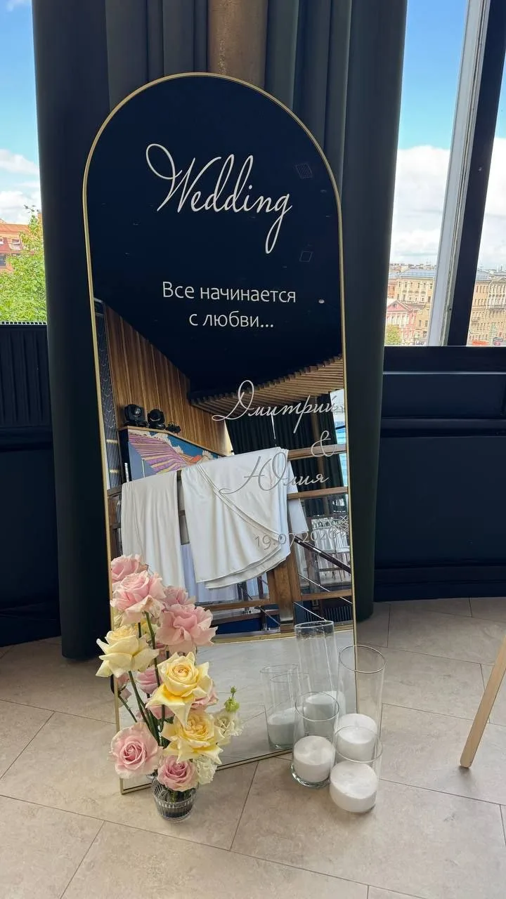 Наклейки для оформления зеркал 🪞