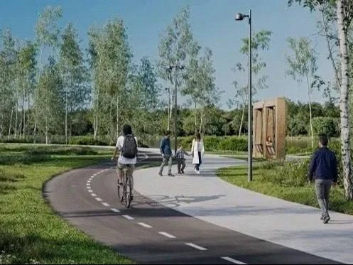 🌿 В Иванове начали подготовку набережной Уводи в Видном к масштабному благоустройству  На правом бер