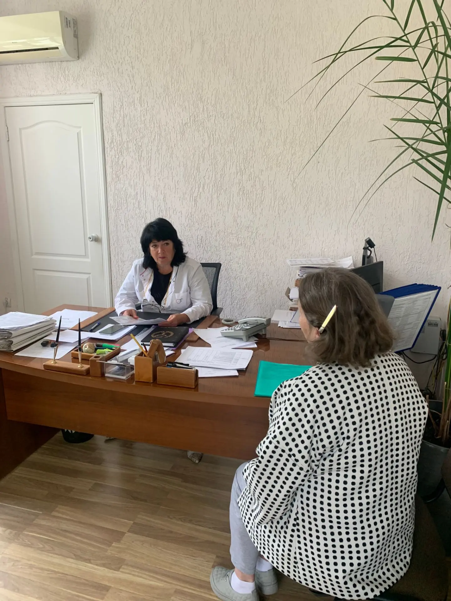15.08.2026 года главный врач ГУЗ СО «Лысогорская РБ» Людмила Викторовна Ситенкова прове...