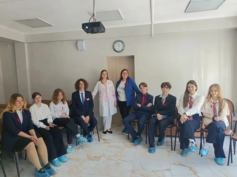 21.05.2026 прошел День открытых дверей в ГБУЗ «Центр СПИД» для учеников медицинского кл...