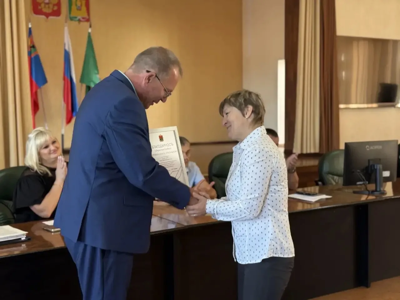 Сегодня в рамках празднования Всероссийского дня физкультурника ,глава  Анжеро-Судженск...