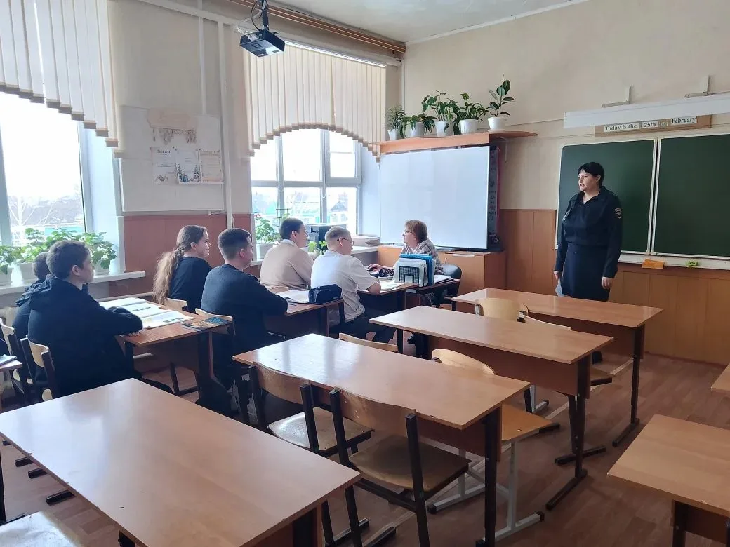 26.02.2026 г. в 5-11 классах МКОУ "Преображенская СШ" были проведены классные часы, открытые уроки п