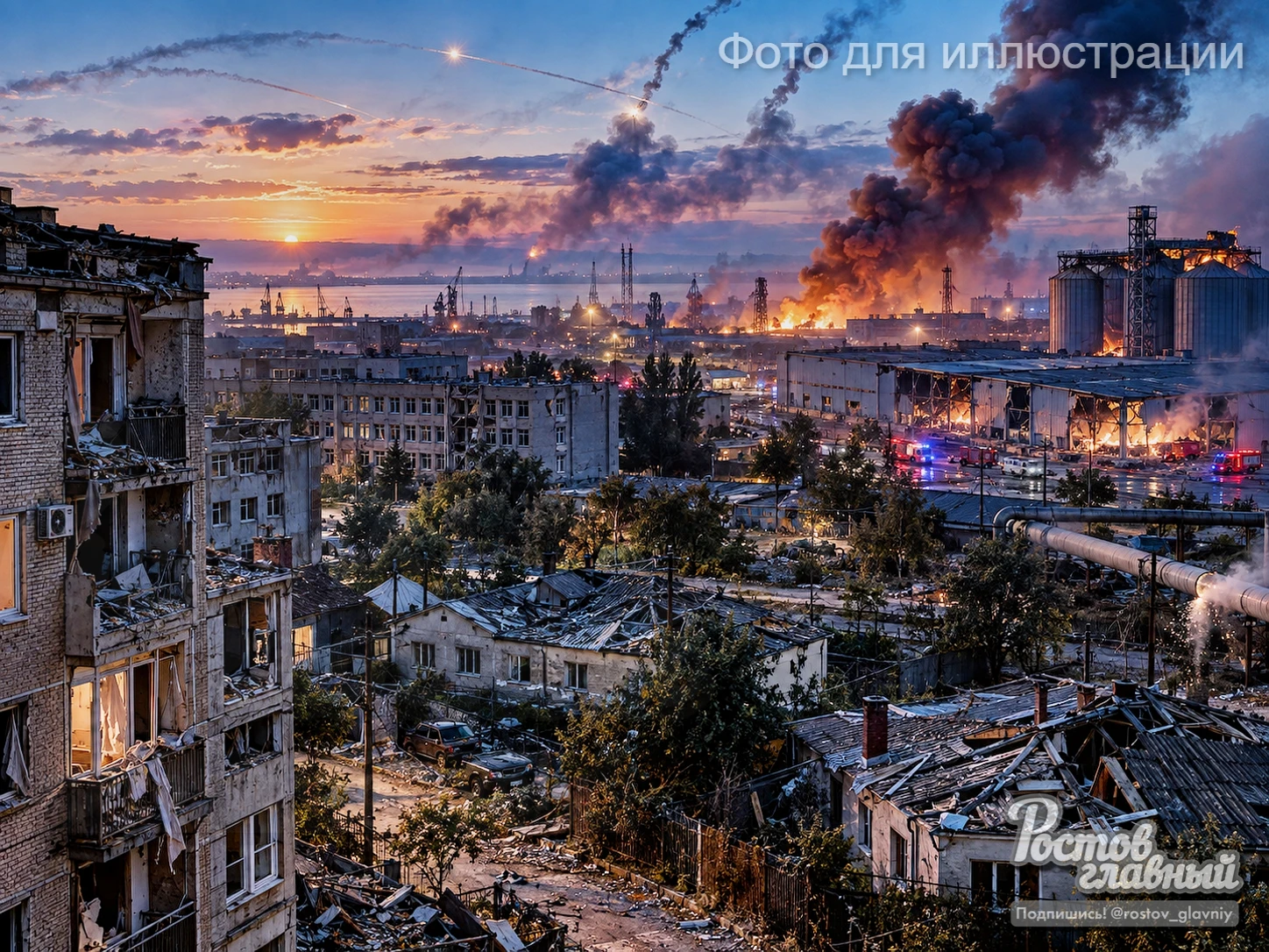 💔 За ночь ПВО сбила 222 беспилотника, из них 30+ в Ростовской области. Враг массирован...