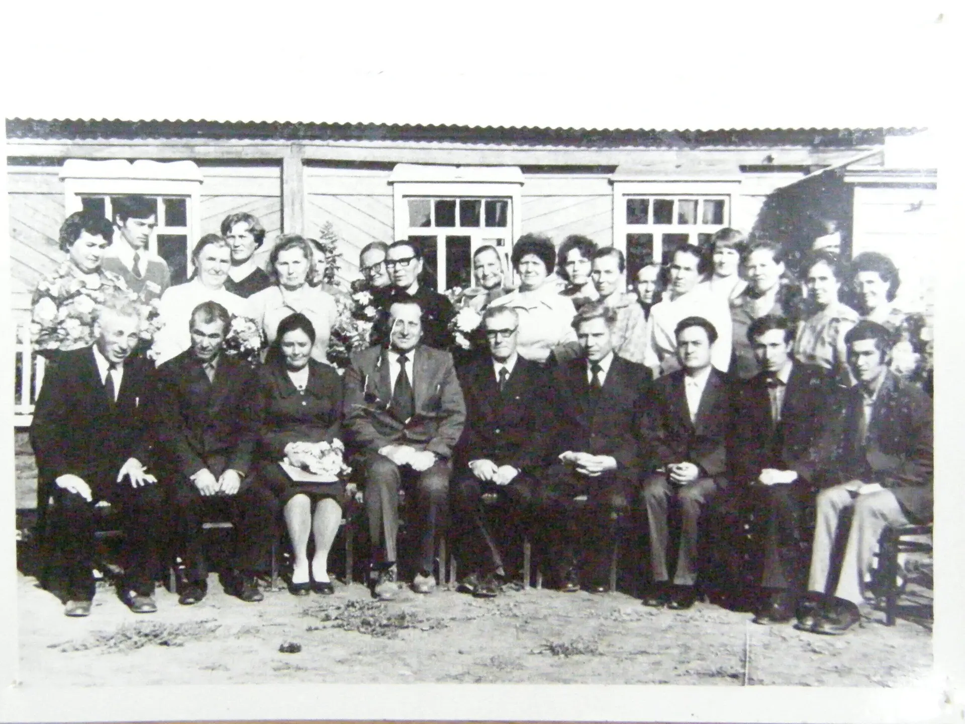 1982г 30- летие  восьмилетней Сосновской школы.