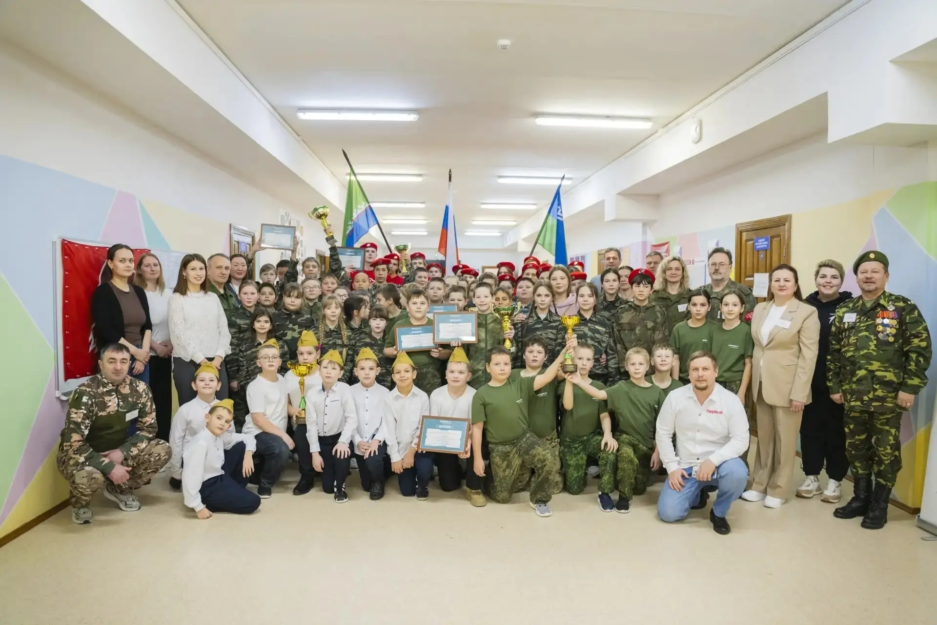 🎯 2 победы на муниципальном этапе всероссийской военно-патриотической игре "Зарница 2.0: Это Первые