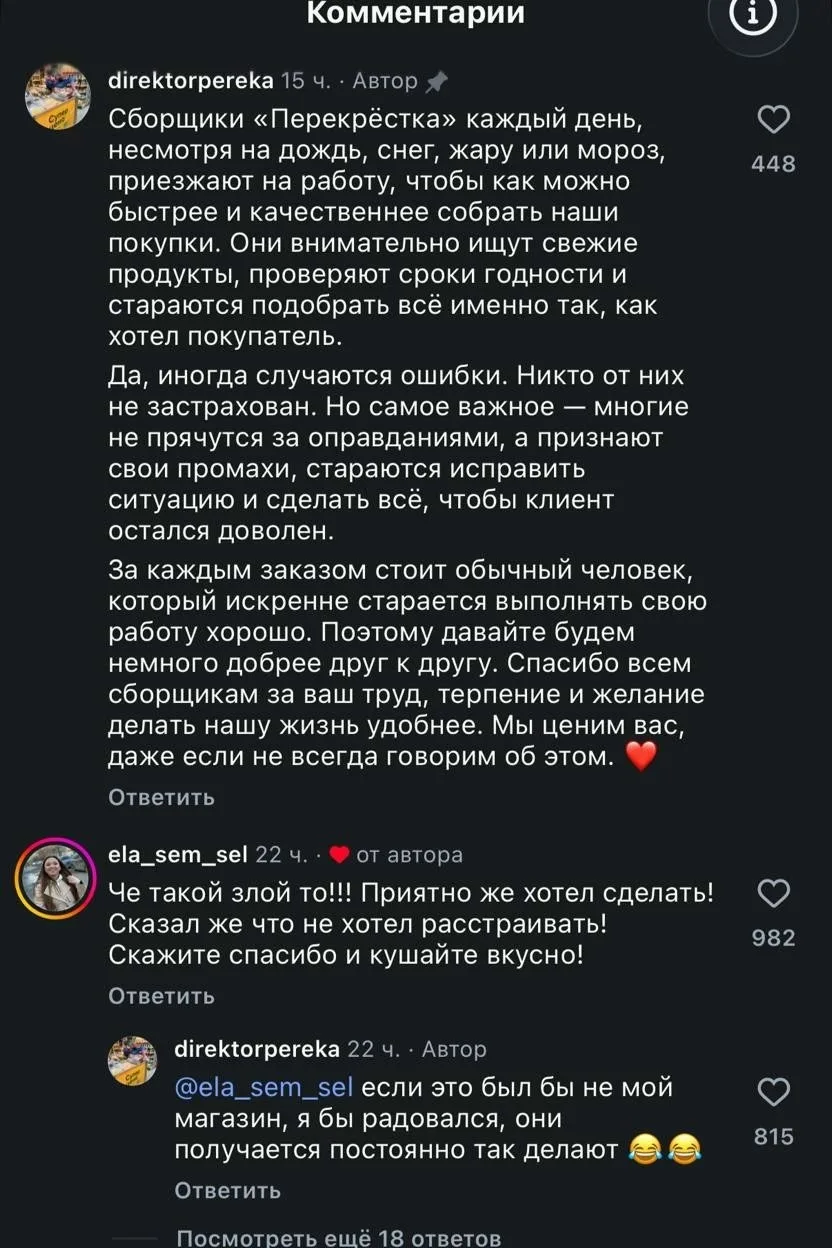 Директор магазина ушёл в отпуск и решил заказать доставку из своего магазина домой. В н...