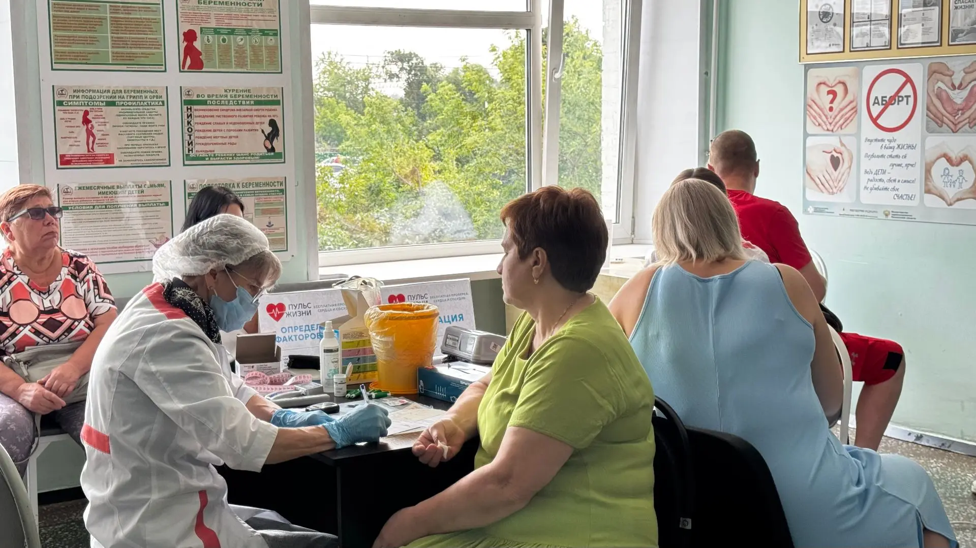 В рамках регионального движения «За медицину здорового долголетия» в Бессоновской район...