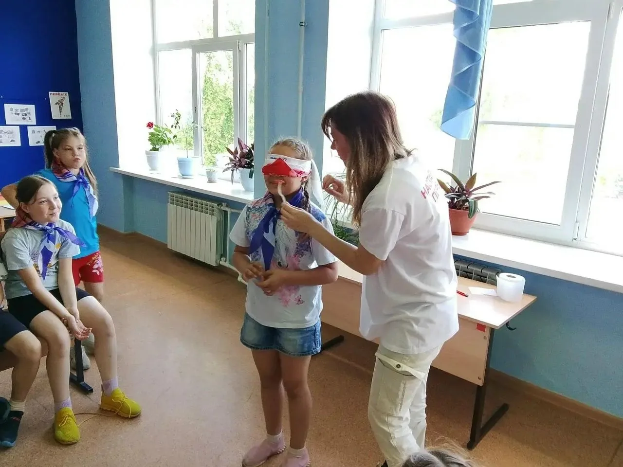 Четвертый день в летнем лагере "Солнышко" в Спиридоновке выдался насыщенным и полным открытий. Утро 