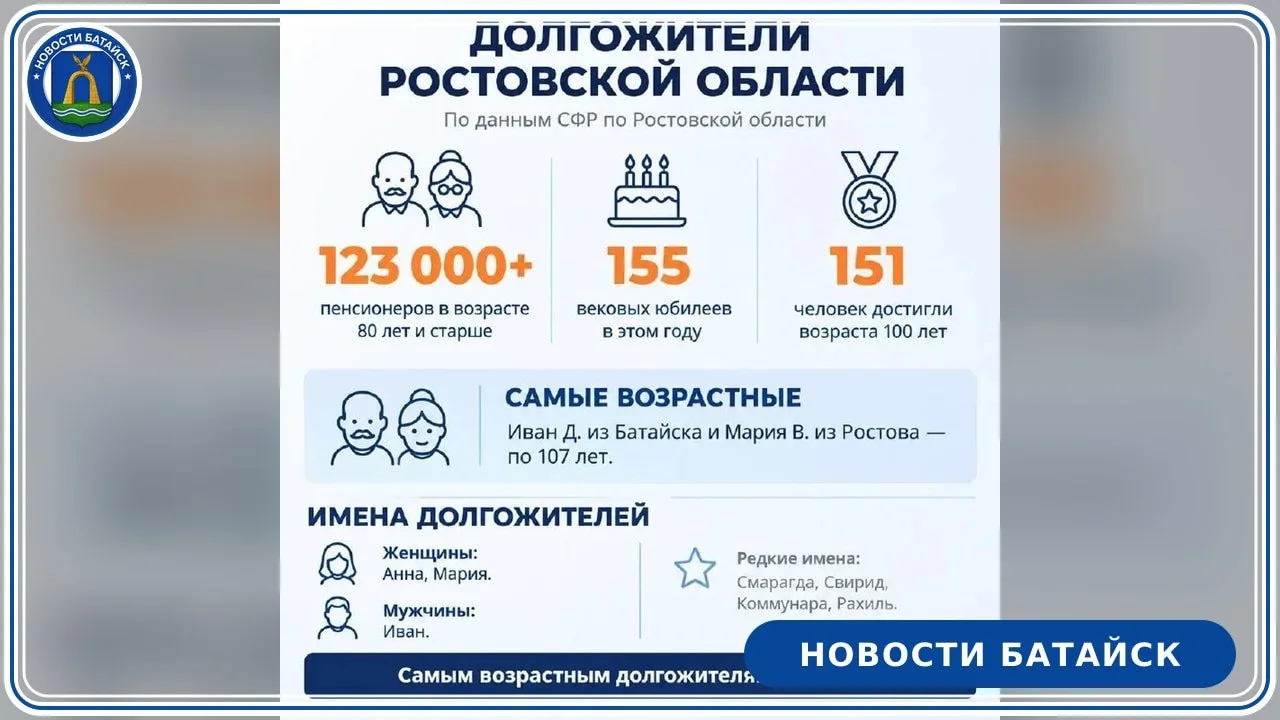 Два долгожителя — 107 лет