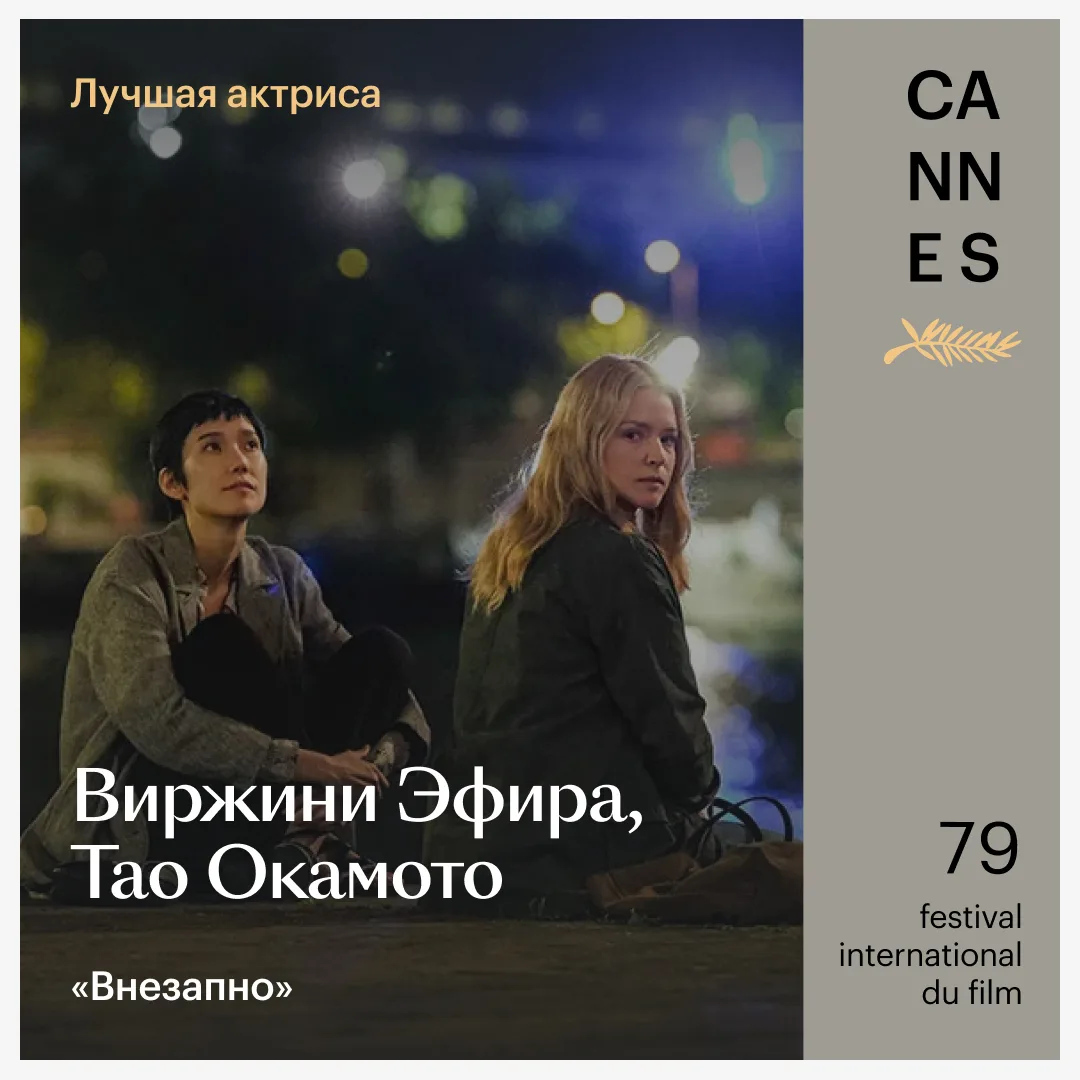 ⚡️ «Фьорд» Кристиана Мунджиу и «Минотавр» Андрея Звягинцева — победители 79-го Каннского кинофестива