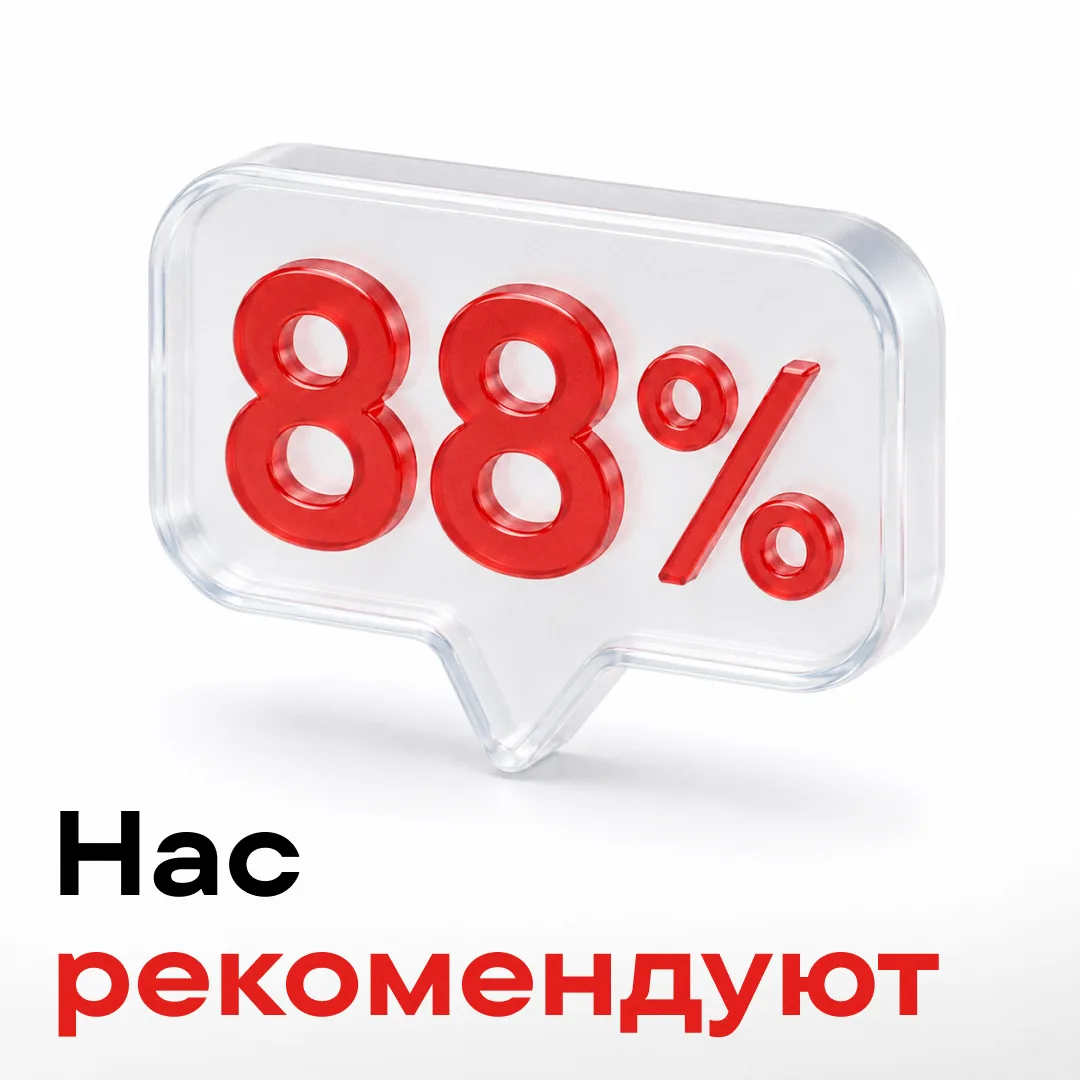 Такой процент клиентов готовы рекомендовать «Петербургскую Недвижимость» своим друзьям ...