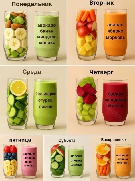 Сохраняйте идею для смузи🥑

Ну да, Не толстею🥗