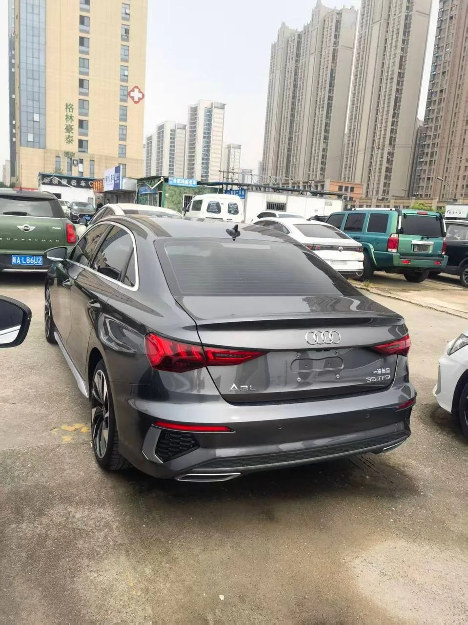 🇨🇳Выкупили в Китае Audi A3L для нашего клиента из города Ишим   ➤2023 год ➤1.4л., бензин, 150л.с. ➤П