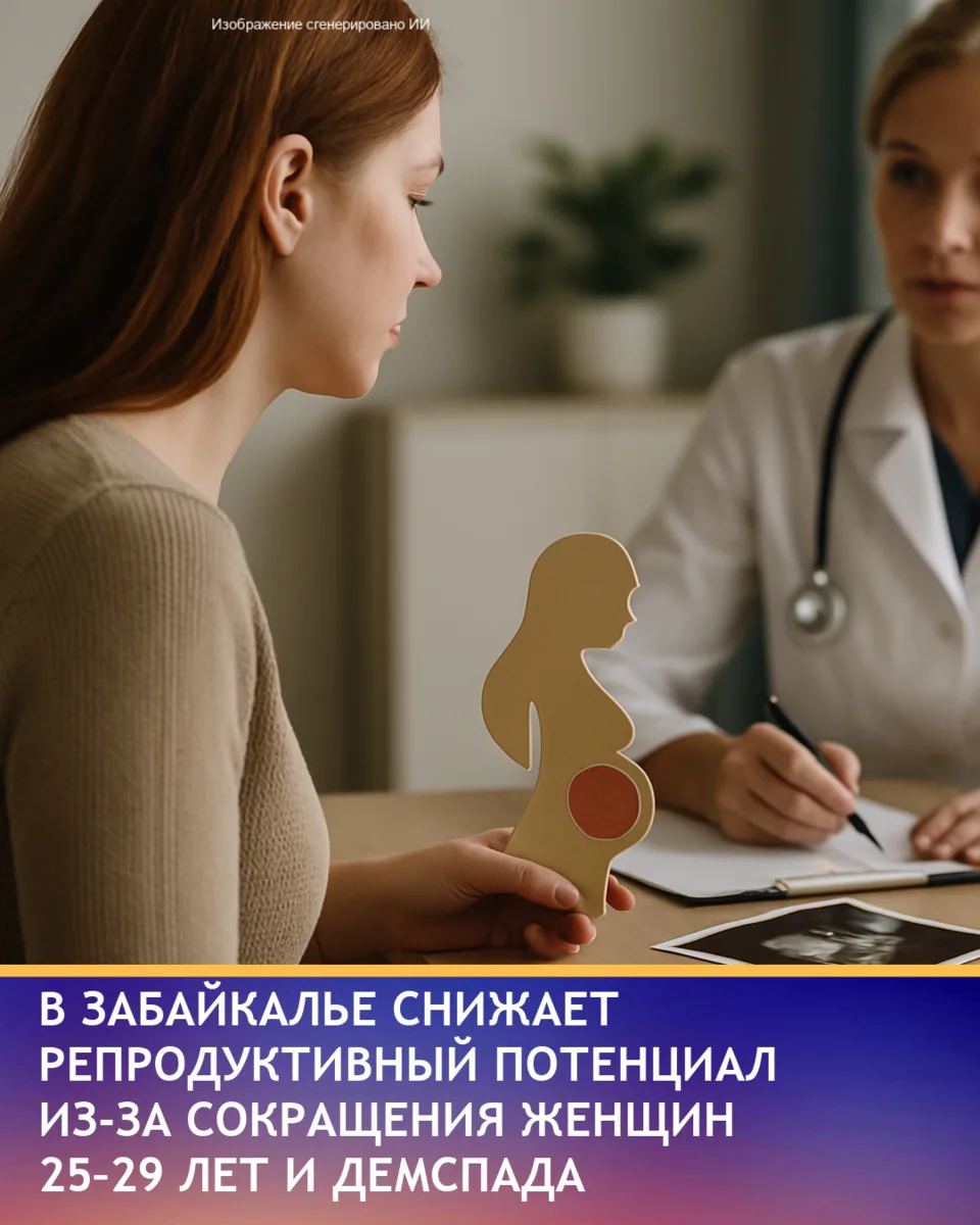 Специалисты обсудили снижение репродуктивного потенциала женщин Забайкальского края из-за сокращения